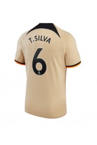 Chelsea Thiago Silva #6 Voetbaltruitje 3e tenue 2022-23 Korte Mouw